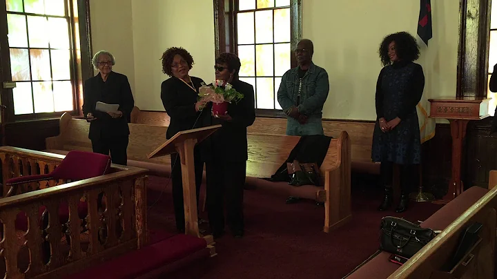 Theresa Burroughs Speaks During 2016 Black History...