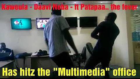 SHOCKING ..DAAVI NEBA HAS HIT THE STUDIO'S OF "MULTIMEDIA" ADOM TV  Kawoula ft patapaa.  Daavi Neba