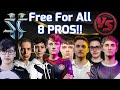 FFA 8 Pro Player Insanity! Serral, Reynor, Clem, Showtime, Denver, Harstem, SKillous, Aqueron - TSL5