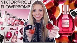 FLOWERBOMB RUBY ORCHID vs FLOWERBOMB PERFUME,  NECTAR, MIDNIGHT, & DEW PERFUME REVIEW | Soki London