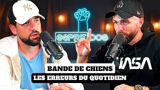 LES ERREURS QU'ON FAIT TOUS ! Partie 2  Bande de chiens