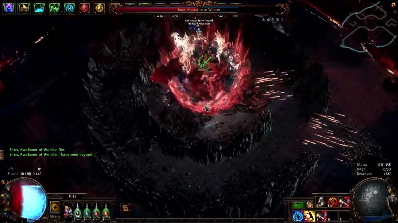 Spliting steel Shadow Trickster defence showcase vs Uber Shaper and Sirus