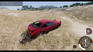 BeamNG drive  Accidentes en autopista.