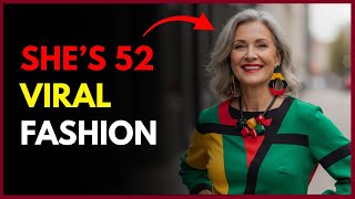 52-Year-Old Woman's Viral Style: Shattering Age Limits & Owning Your Look!