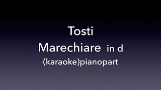 Marechiare Tosti  in d   Piano accompaniment(karaoke)