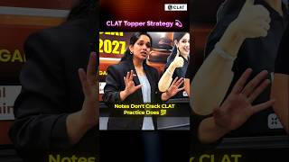 CLAT Topper Strategy 💫 #explore #physicswallah #trending #pw #viralvideo #youtubeshorts #shorts