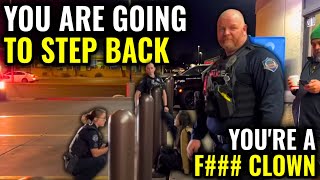 When Dumb Cops Get Owned And Go Hands-On! Unlawful Orders Refused Police Retaliation Violates Rights