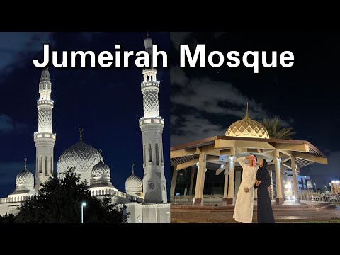 Jumeirah Mosque & La Mer Beach – Best Places In Dubai To Visit | Fun Weekeend – Travel Vlog