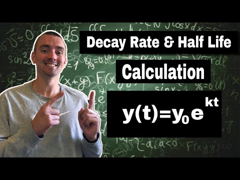 How To Find Decay Rate From Half Life | Decay Rate & Half Life Calculation
