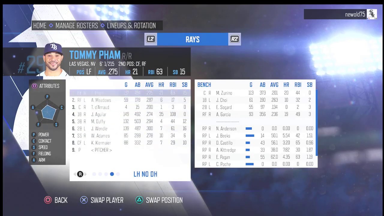 (R.B.I. Baseball 19) (Tampa Bay Rays Roster Update 09 24 2019) YouTube