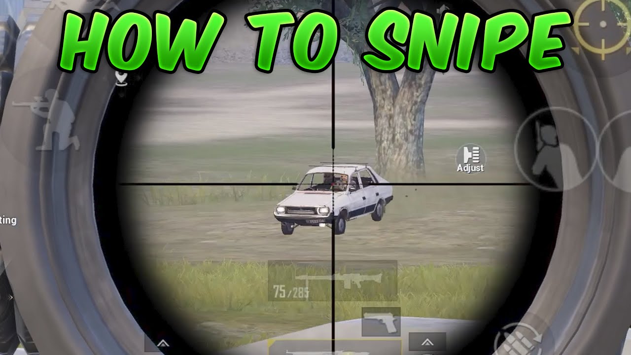 Learn How to Snipe a Vehicle (PUBG MOBILE & BGMI) Guide/Tutorial #Shorts Tips and Tricks