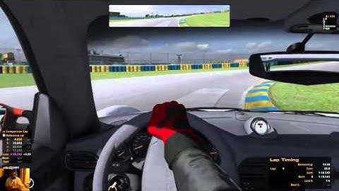 iRacing - 1st time at homestead and in ruf rt 12r track