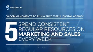 How to sell in your digital agency - make sure you are consistently
creating sales opportunities