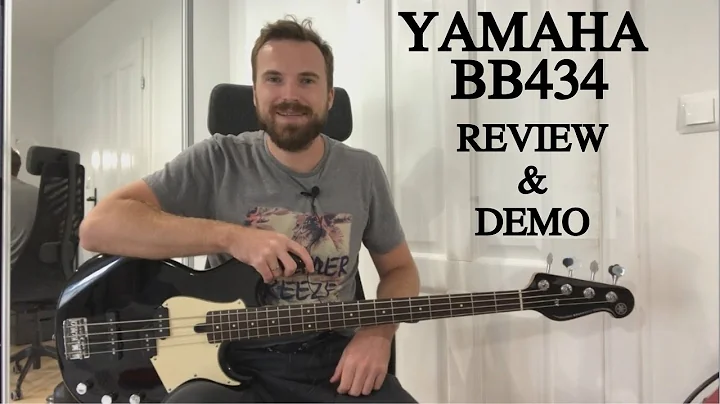 Yamaha BB434 bass - review and demo!