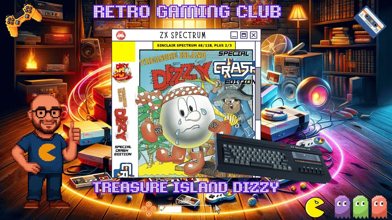 Treasure Island Dizzy (ZX Spectrum) | Retro Puzzle-Platform