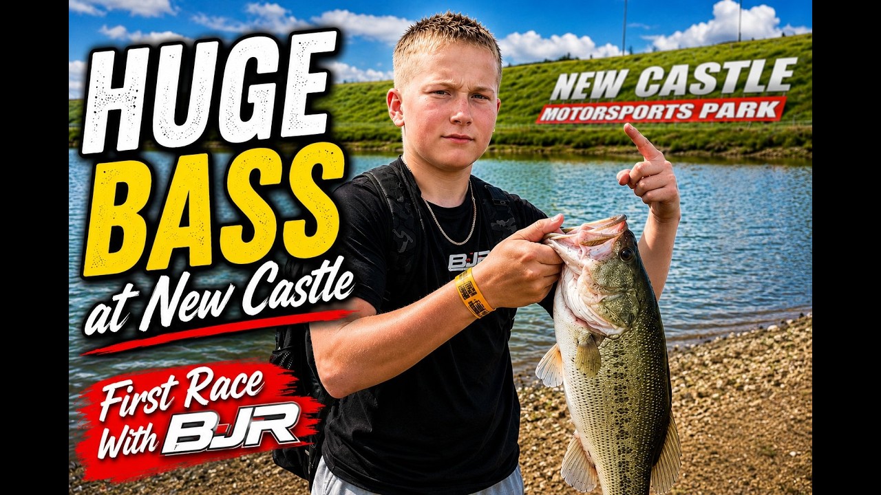 BIG BASS At New Castle Before Big Racing | NEW Team – BJR
