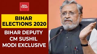 Details Bihar Polls 2020: I Gurantee That Nitish Kumar Will Be CM, Says Sushil Modi | India Today EXCLUSIVE News
