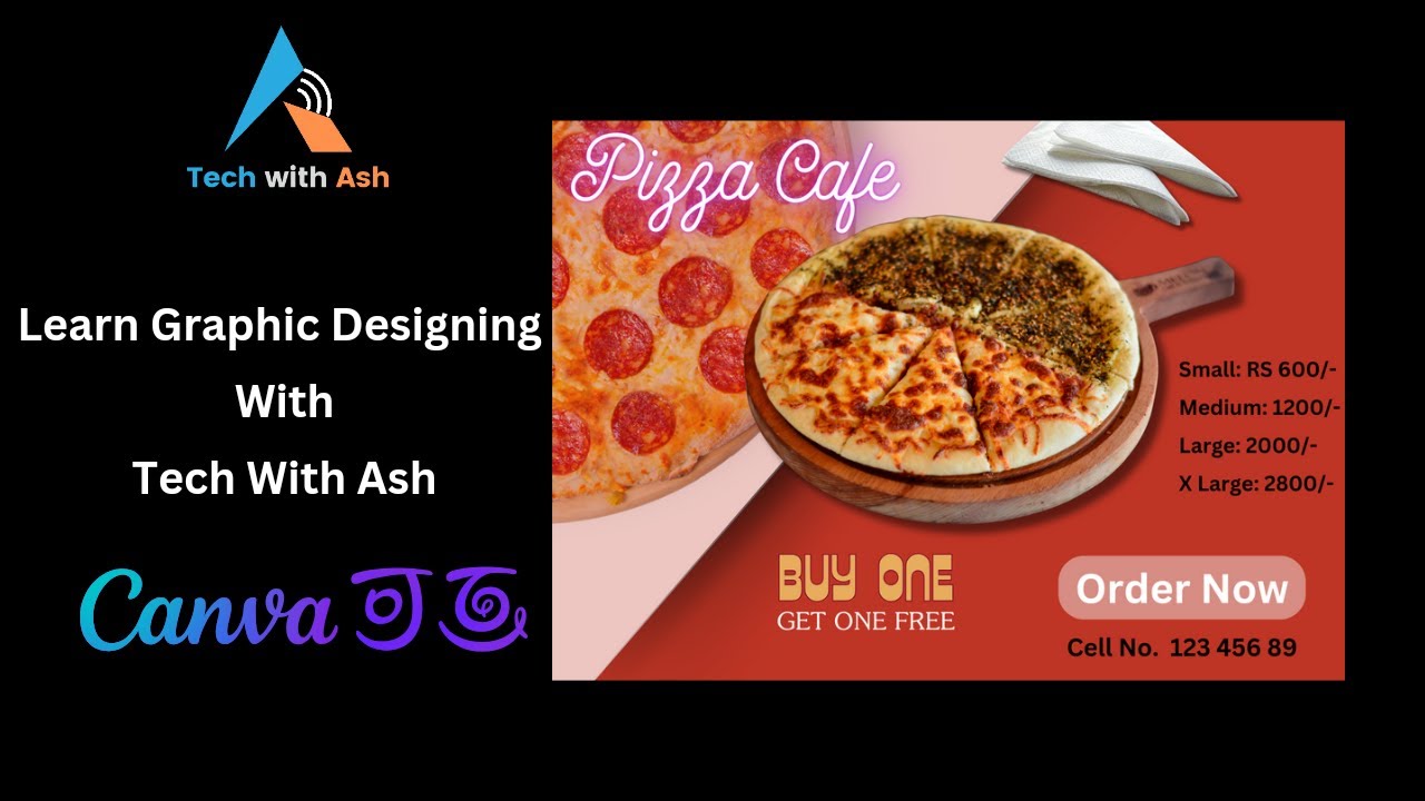 Canva Tutorial | Food Poster Design - YouTube