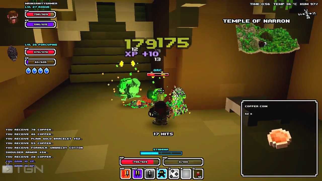 Cube World Highlights - Temple of Narron!