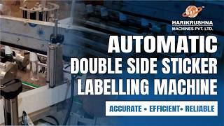 Double-Side Sticker Labelling Machine | Double-Side Labelling Machine Manufacturer in India | HMPL