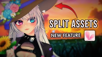How to Use New Split Asset Layers in VTube Studio 2025
