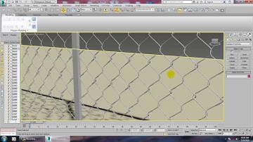 Tutorial on Modeling a Fencing in 3dsmax.