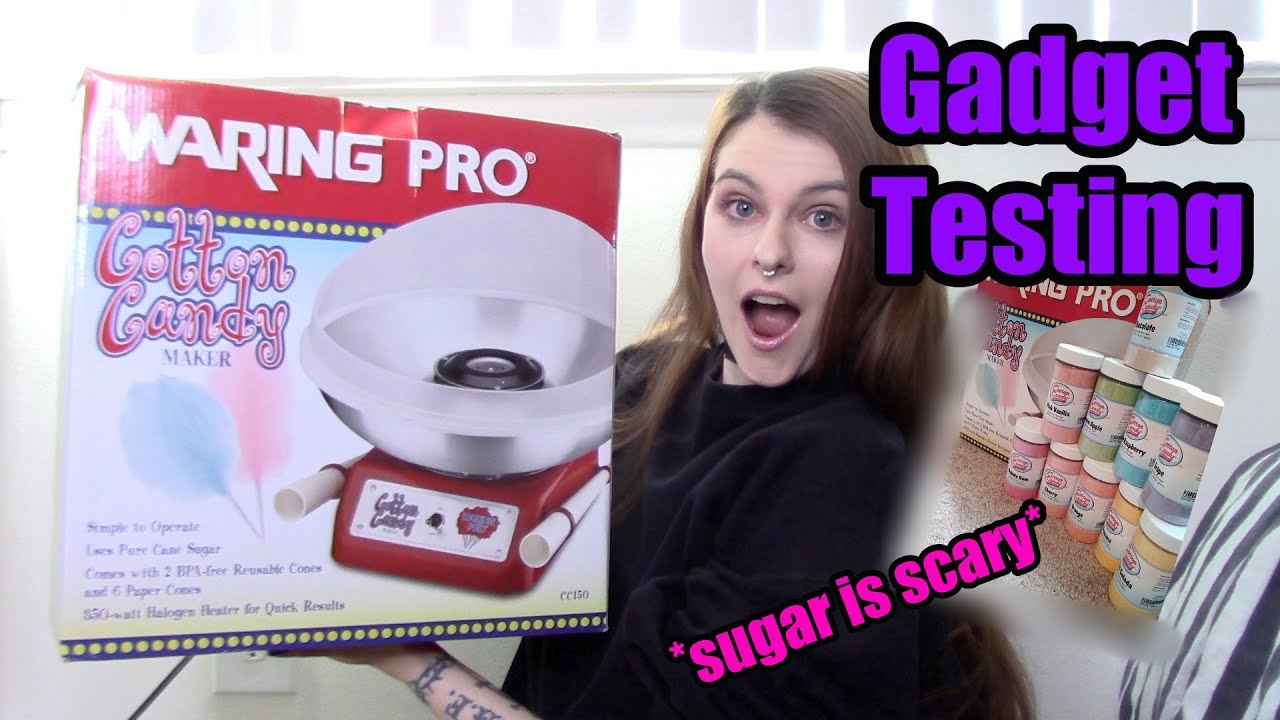 Gadget Testing: COTTON CANDY MAKER | Fear Food: SUGAR!!! | Recovery