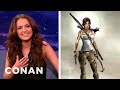 Camilla Luddington Died A Million Different Ways In "Tomb Raider" - CONAN on TBS
