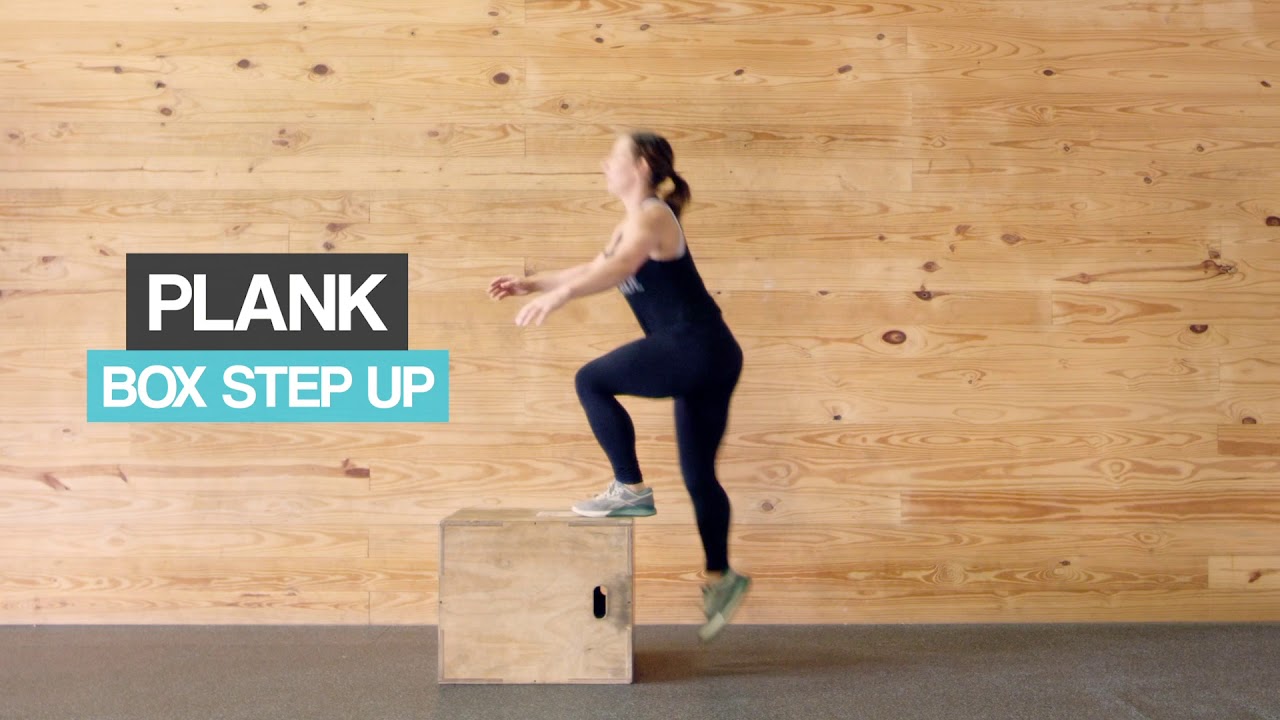 Plank Box Step Up - YouTube