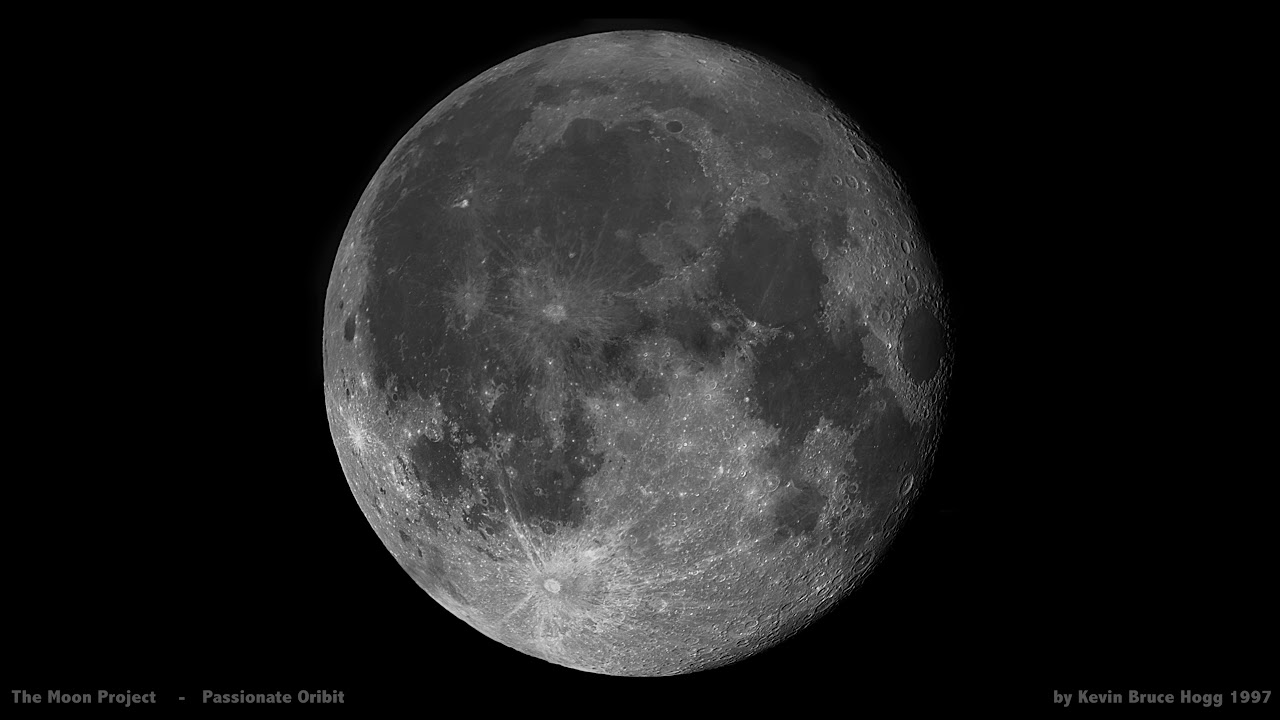 Passionate Orbit (The Moon Project) by Kevin Bruce Hogg 1997