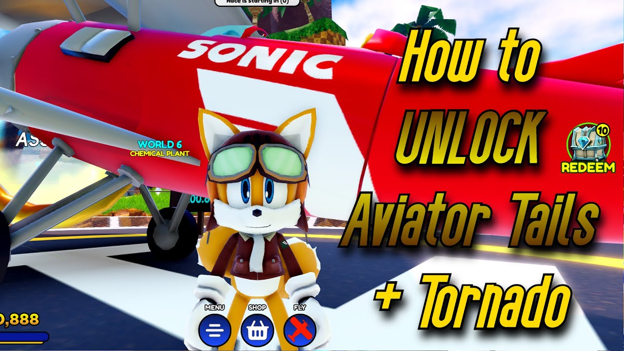 Tails Fanpage en Español - TAILS AVIADOR 🦊🧡🥽🛩️ Nueva skin de Tails  disponible en Sonic Speed Simulator (Roblox).