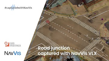 Captured with NavVis: Road junction | Vejle, Denmark
