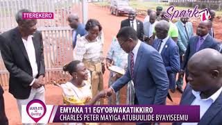  EMYAKA 11 EGY'OBWAKATIKKIRO:Charles Peter Mayiga atubulidde byayiseemu 