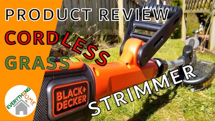 Black & Decker 18V Cordless Grass Trimmer & Edger NST2018 Reviews