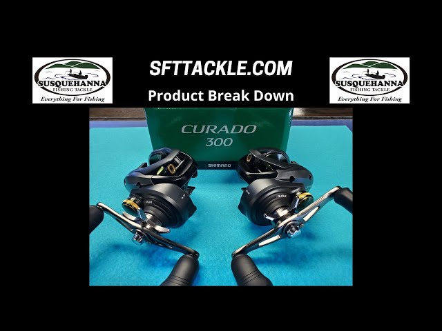 Shimano Curado 300 Casting Reel - Product Breakdown - SFTtackle.com 