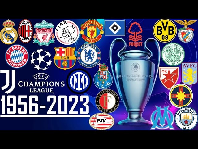 All Champions - UEFA CHAMPIONS LEAGUE ○ 1956 - 2023 