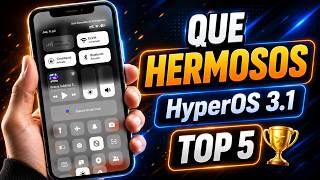 Tu Centro De Control Se Verá Espectacular Con Estos 5 Temas De Hyperos 3.1 En Xiaomi, Redmi Y Poco