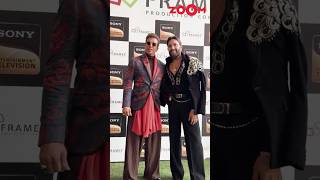Jaaved Jaaferi GUIDES Terence Lewis to pose for paps outside India's Best Dancer set #shorts