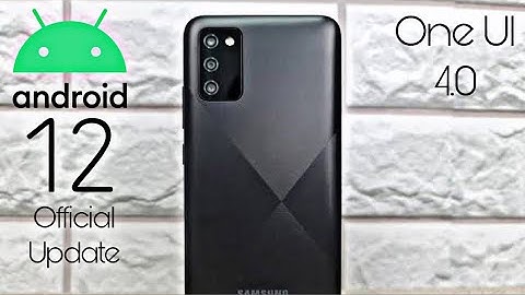 Samsung Galaxy F02s Android 12 ONE UI 4.0 Update