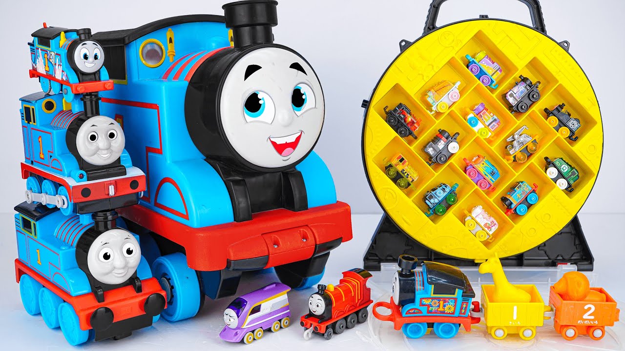 Secret Unboxing Thomas & Friends Track Toys Collection | Thomas & Friend Biggest Pull-Along Train