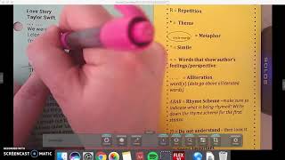 Annotating Poetry