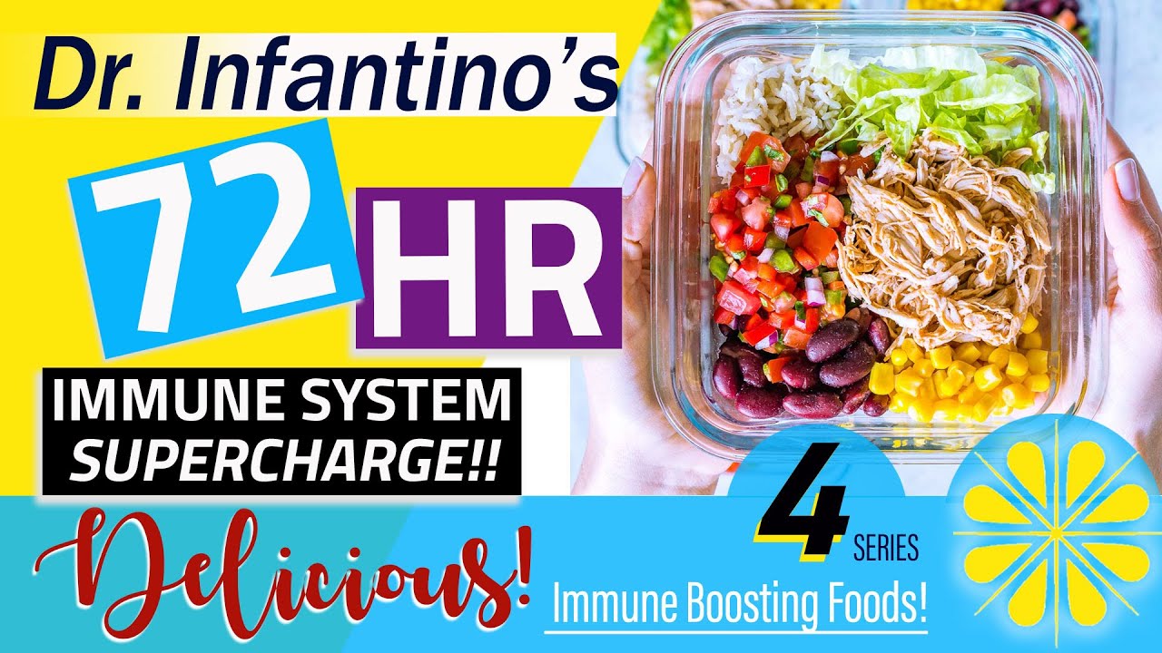 Immune Boosting Foods- Video 4- Dr. Infantino's How to Boost Your Immune System Fast (72 hrs)