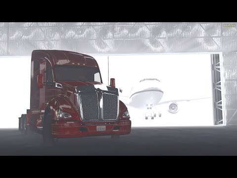 "First Class" - Euro Truck Simulator 2 & American Truck Simulator main menu background