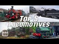 Top 5 locomotives by lawrie