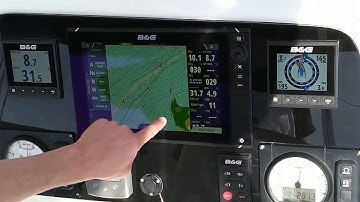 Navigating with a B&G Zeus Display and Autopilot