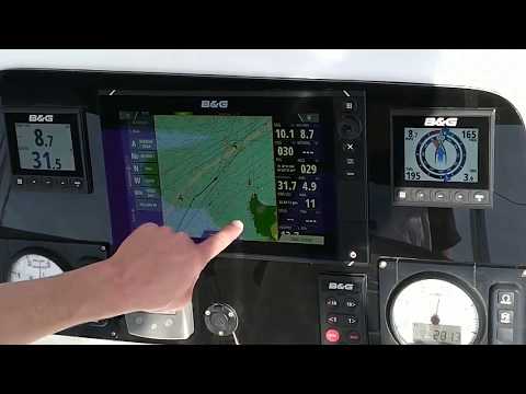 Navigating with a B&amp;G Zeus Display and Autopilot