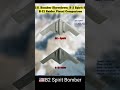 B-21 Raider vs B-2 Spirit #shorts