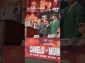 👀 Canelo and Oscar De La Hoya get heated! 😤