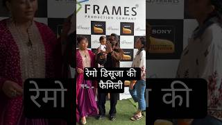 Remo dsouza with his wife and daughter and geeta maa at dance reality show #geetamaa #remodsouza