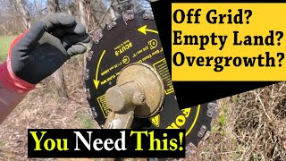 🌿Ultimate Weed Wacker!!! || For Clearing Land- Forester Blade